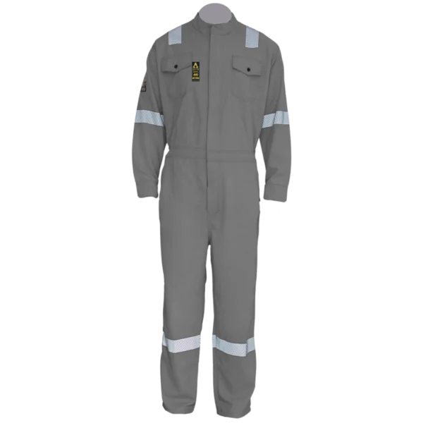 OVEROL GALOS® FR ARC FLASH 100% INHERENTE - GRIS