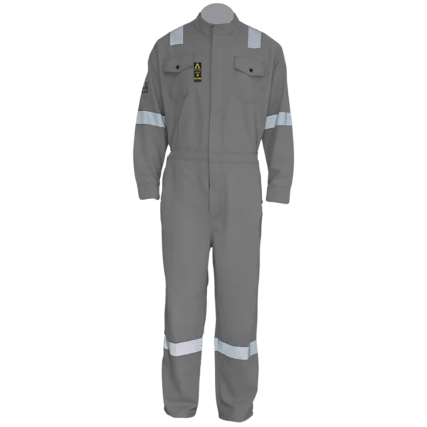 OVEROL GALOS® FR ARC FLASH 100% INHERENTE - GRIS