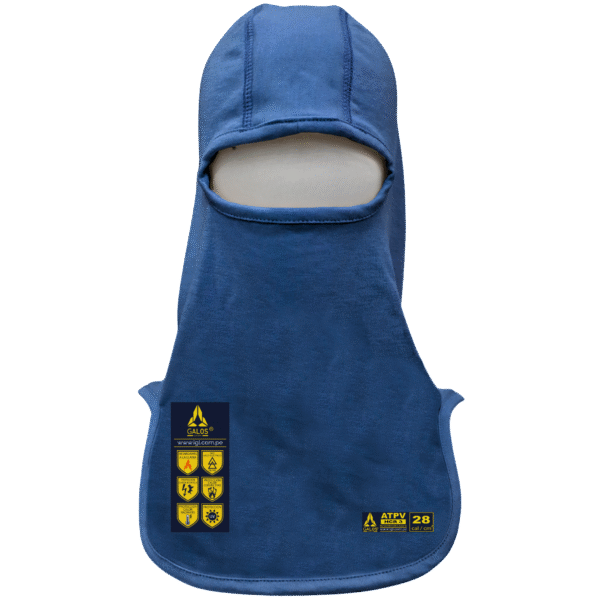 BALACLAVA GALOS® FR ARC FLASH 100% INHERENTE - CELESTE
