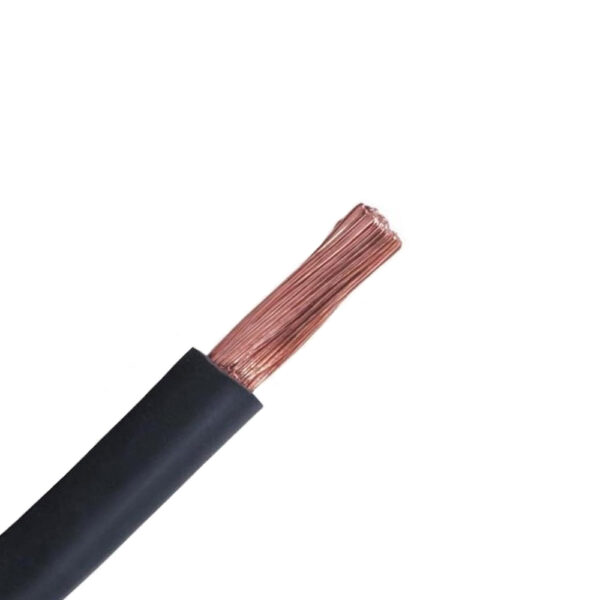 Cable H07Z1-K 1.5mm2, 450/750V libre de halógeno negro, clase 5, x rollo