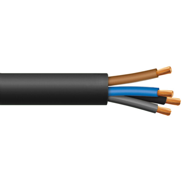 Cable RV-K 4x95mm2, 0.6/1kV XLPE/PVC negro, clase 5, x metro lineal
