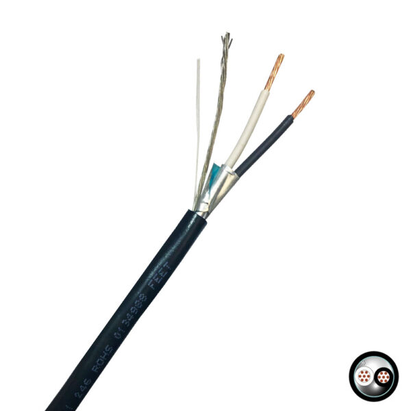 Cable instrumentación apantallado 1x2x18AWG 300V 105°C ITC/PLTC-UL, x metro lineal