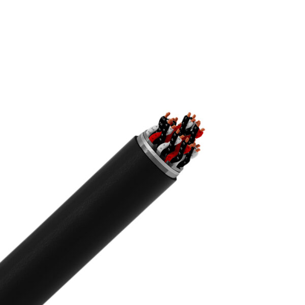 Cable instrumentación apantallado 4x3x18AWG 300V 90°C libre de halógeno, UL, x metro lineal