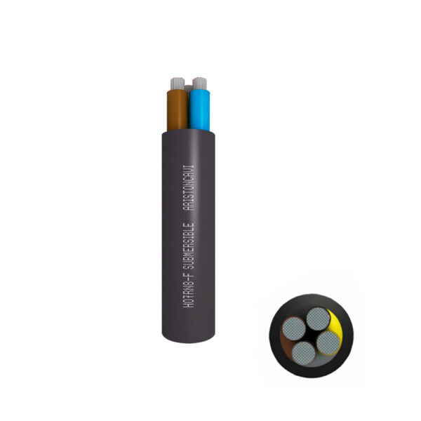 Cable H07RN8-F para arrastre y sumergible 4G70mm2 1KV goma clase 5