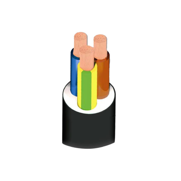 Cable RZ1-K 4G10mm2 0.6/1kV libre de halógeno negro clase 5 x metro lineal