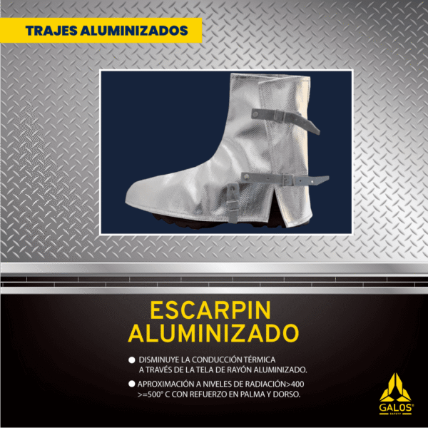 Escarpín Aluminizado